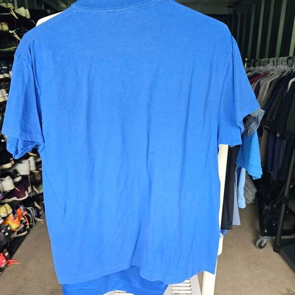 Blue Graphic Tee - Colombia Culture Design - Picture 2 of 3